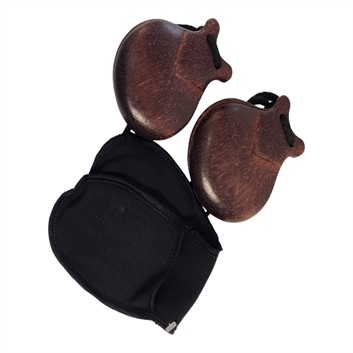 105-2 Wood Castanets with sleeve